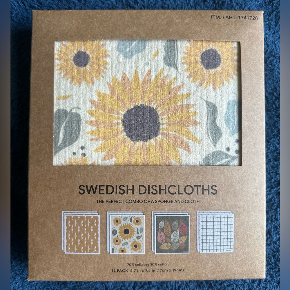 Swedish dishcloths 12 pk new in box